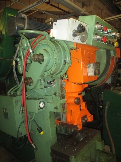 Used 1680-230 Perkins 15 Ton HIGH SPEED Straight Side Gap Frame Flywheel Power Press, Model 15-S