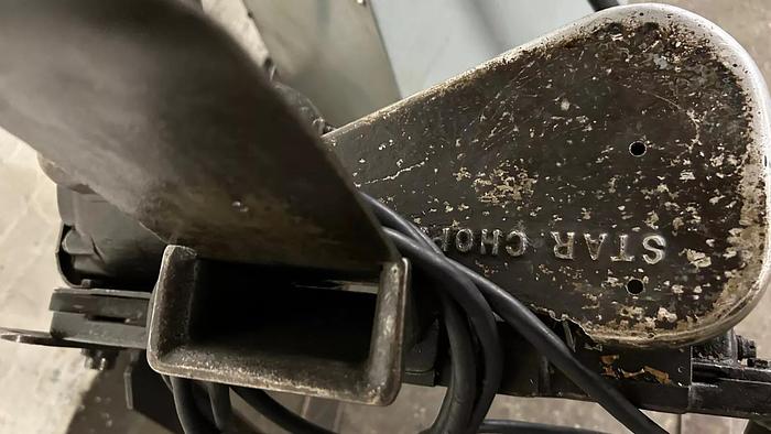 Used Star Model 3" Scrap Chopper with Capacity to Cut up to .065 Scrap
