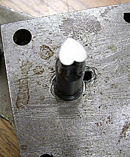 Used 1575-390 Stamping Press Tool And Die To Make Small Heart- Jewelry Pendant