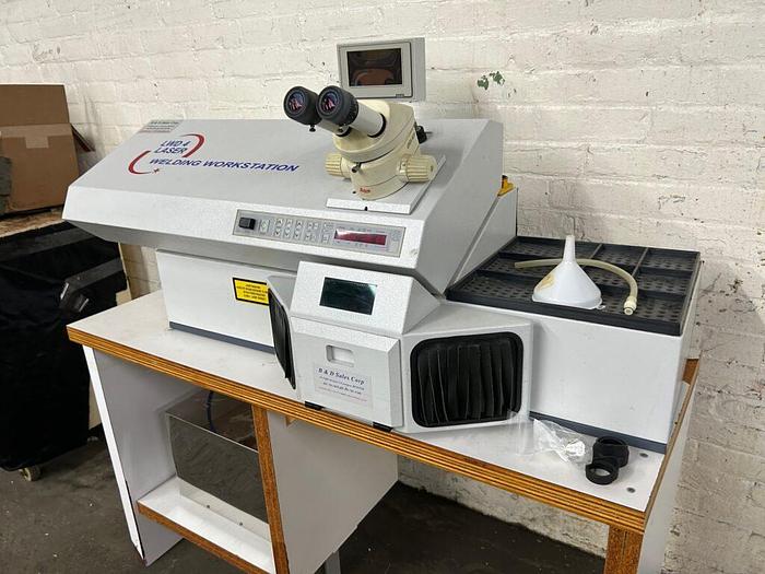 Used 3932-300 ZahnTech Professional Universal Jewelry Laser Welding System Benchtop LWD4 Recently Reworked