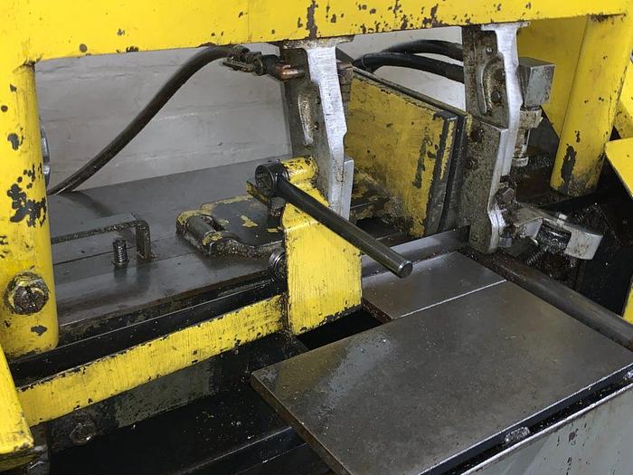 Used 4466-600 W.F. Wells 9″ x 18″ W-9 Double Column Horizontal Band Saw / Series 1- Hydraulic Control