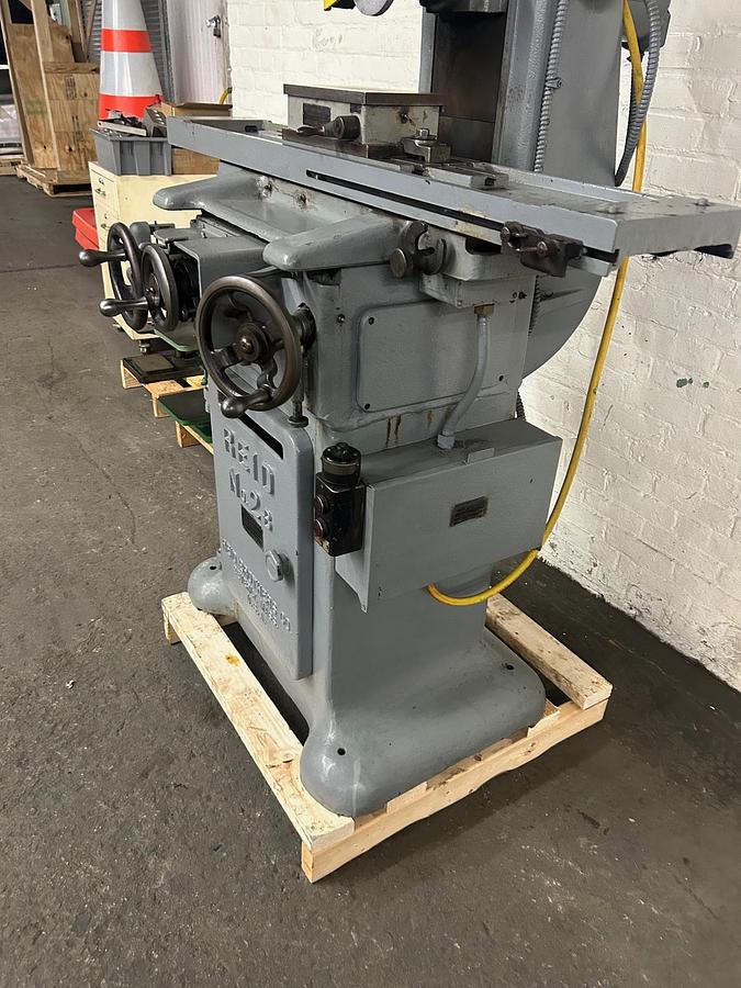 Used  Reid No. 2-B 6"X 18" 3Ph Reciprocating Grinder with B&S Magnetic Chuck
