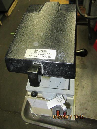 Used 2577-400 Vacuum Heat Sealer ~ Vacuum Base Table size 4-1/2″ x 4-1/2
