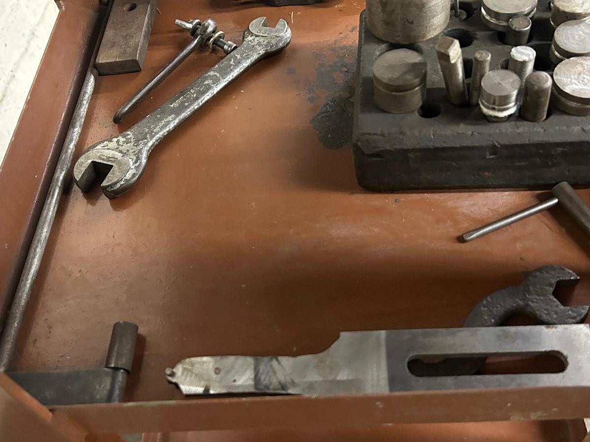 Used Diacro Hand Operated Floor Model Bender, Model 1A, with Tooling