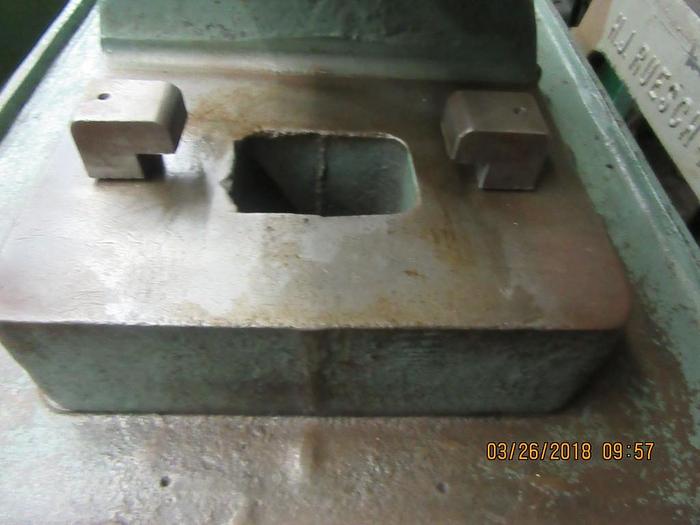 Used Ruesch 7-Ton Heavy Duty Foot Press, Model #7