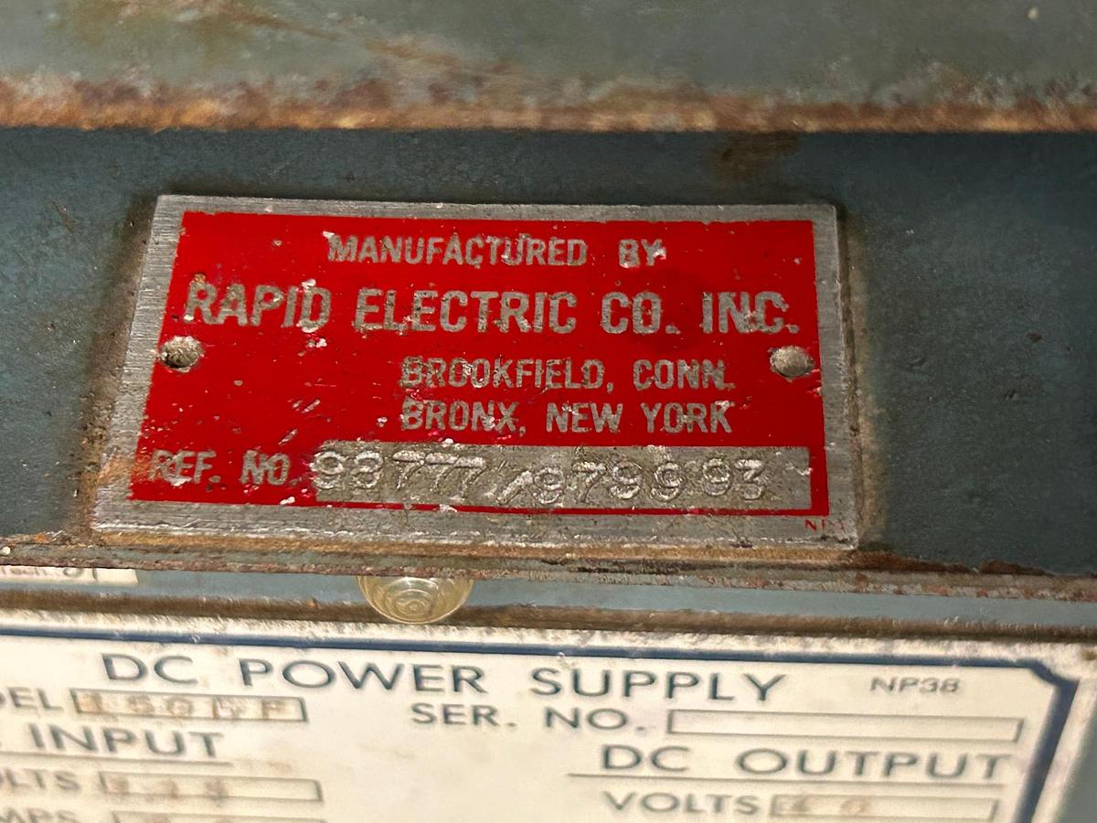 Used Rapid Power Technologies-Electroplating Rectifier for Industrial Metal Finishing