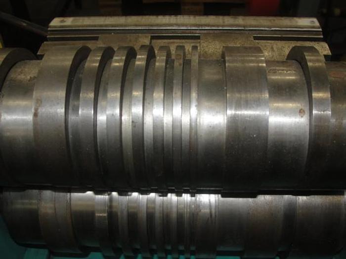 Used 8255-200 GoldPro® /M. Violi Machine Co. 11″ Gang Type Metal Slitting Machine for Thin Metal Strip