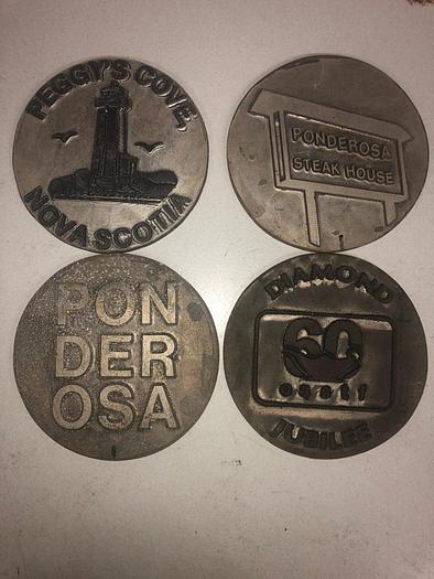 Used 3445-700 Assorted Group Lot of 50 Antique Mixed Master Brocading Templates -Magnesium Metal Material