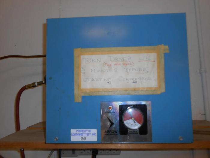Used 3395-540 Arrow Pneumatics Air Dryer Model A10 – 10 SCFM