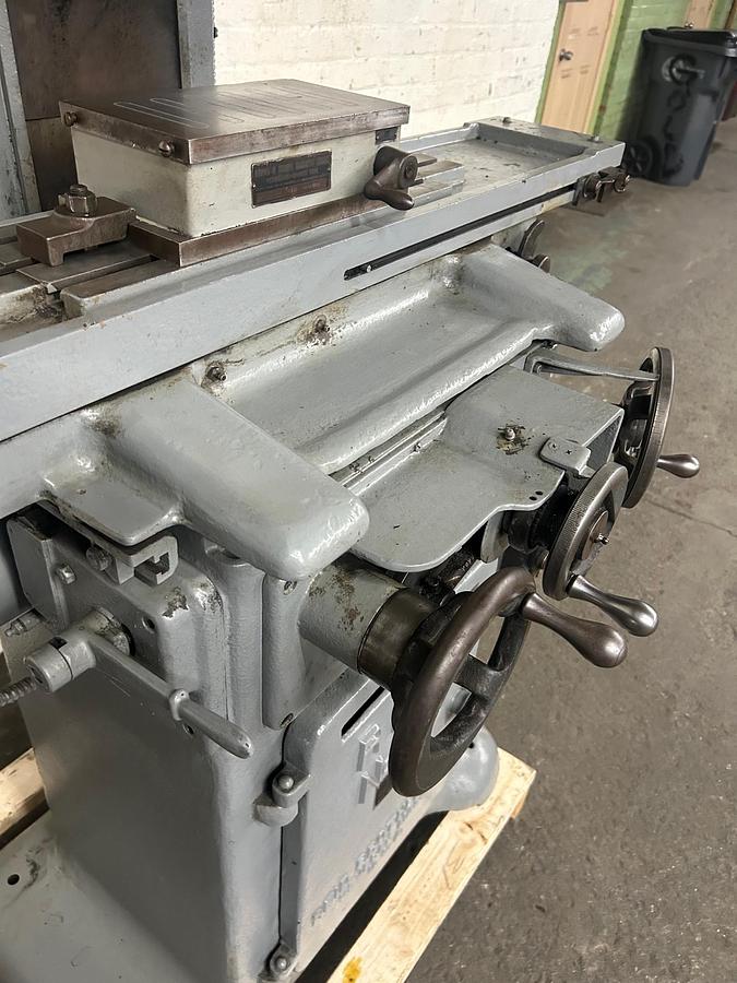 Used  Reid No. 2-B 6"X 18" 3Ph Reciprocating Grinder with B&S Magnetic Chuck