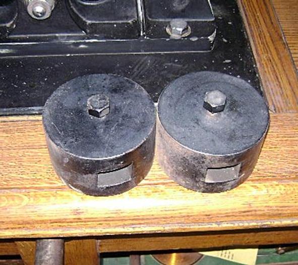 Used 1337-385 Antique L. Oertling HD Assay Bullion Balance Beam Scale Circa 1860