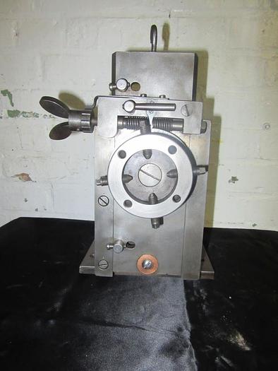 Used 1865-385 RARE ANTIQUE ORNAMENTAL & ENGINE TURNING 360 DEGREE PRECISION CHUCK/VISE