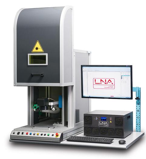 Used GOLDPRO® LNA LASER TECHNOLOGY LASF FIBER LASER MARKING WORKSTATION