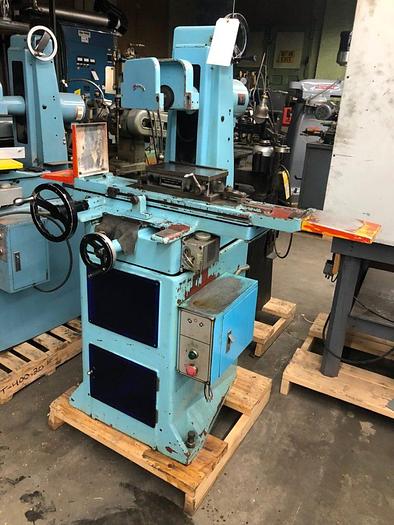 Used Freeport Hand Operated 6″ x 18″ Surface Grinder, Model SGS618