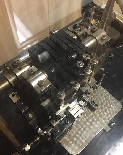 Used 8753-100 ANTIQUE CHAIN MAKING MACHINE-SHOW/EXHIBIT DISPLAY