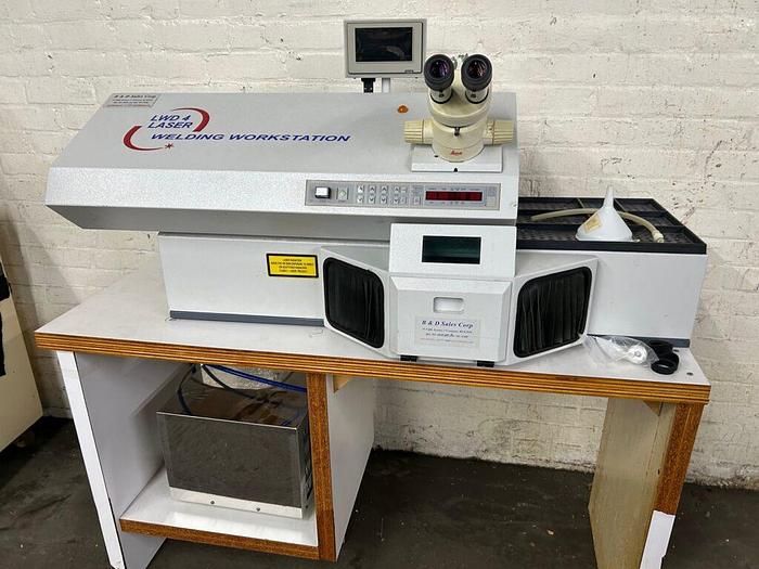 Used 3932-300 ZahnTech Professional Universal Jewelry Laser Welding System Benchtop LWD4 Recently Reworked