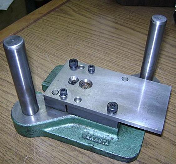 Used 1991-390 Stamping Press Tool and Die Set to make Elephant Rear View Jewelry Pendant