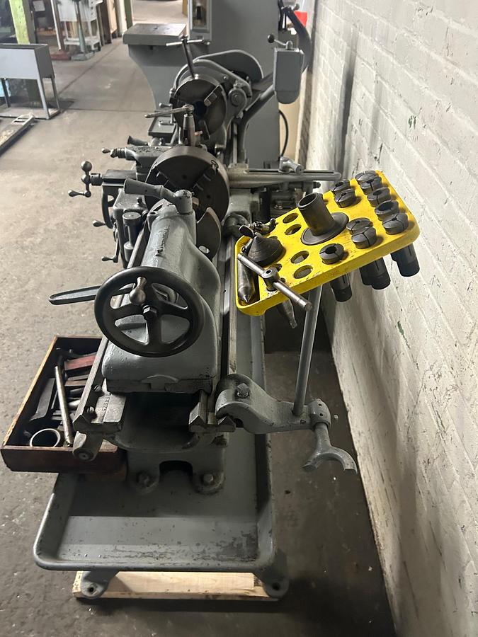 Used South Bend 14-1/2"X 38" Heavy Duty Precision Lathe Model 8183C W/ Taper Attachment & Tooling