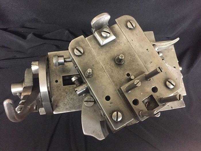 Used 2795-385 RARE ANTIQUE ROSE ENGINE TURNING MACHINE GUILLOCHE RADIUS TOOL SLIDE