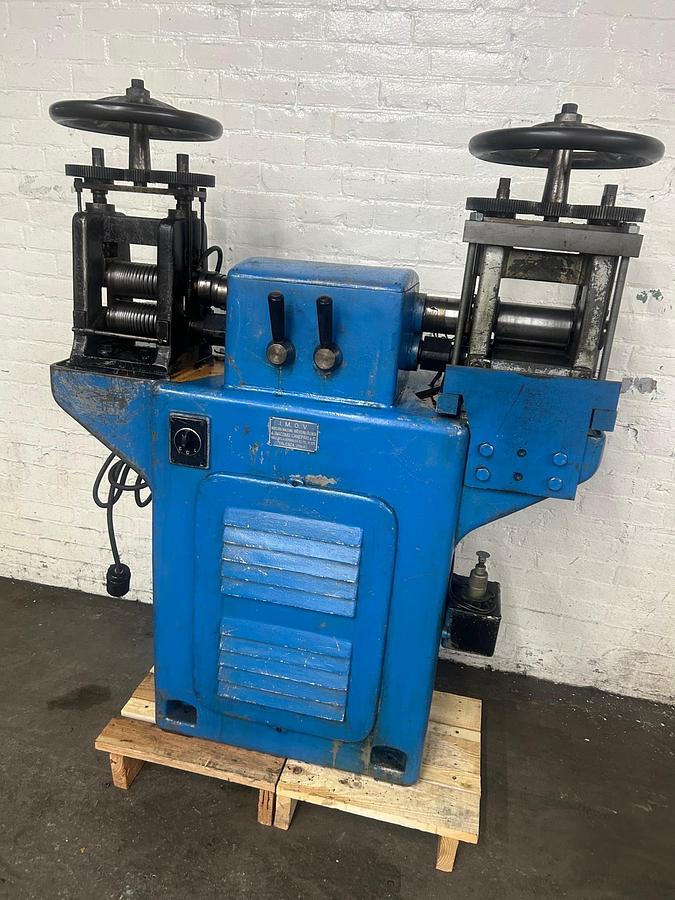 Used I.M.O.V Double-Sided Plate and Wire Power Rolling Mill for Gold, Silver, Italian Made