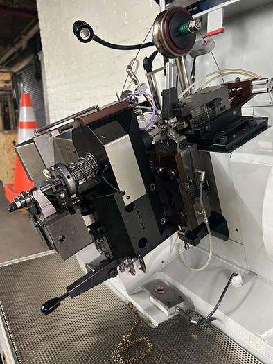 New OMBI Model GUF18-SG-DSDL Automatic Machine for Cable or Curb Chain / Tooled 1.40mm