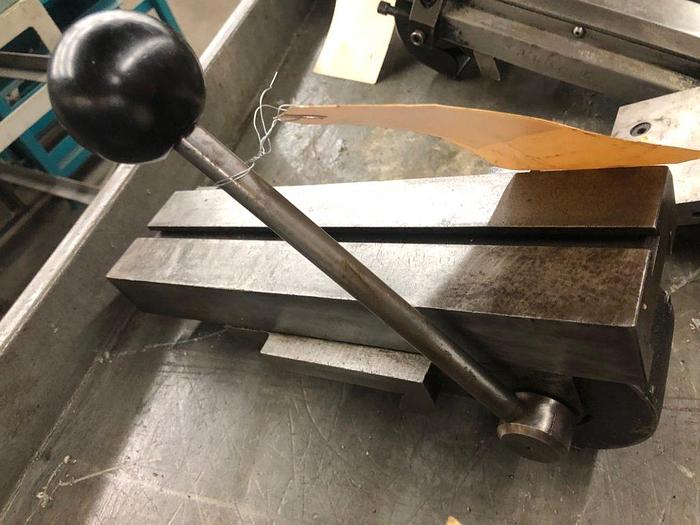 Used 2110-440 Hardinge Lever Operated Double Tool Cross Slide, Model E