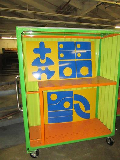 Used 3400-560 Portable Storage Container – Metal Construction