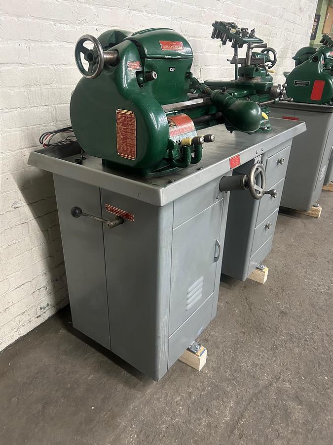 Used South Bend 10" x 22" 10K Precision Metal Cabinet Lathe, Model CL370ZD, Well Tooled