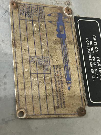 Used Burnout Furnace Oven Kiln 20" x 20" x 20"