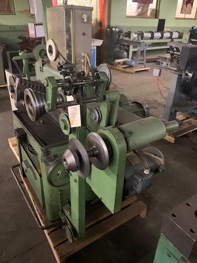 Used 7049-140 Carl Wezel 8 Pass Precision Wire Drawing Machine For Precious Metal & Other Similar Wire Reduction Applications