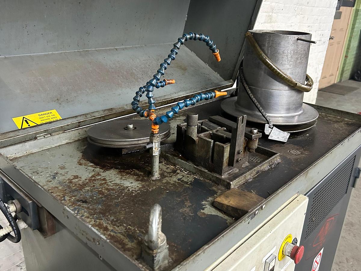 Used TVN Model T2/P Two Passages Bull Block Wire Drawing Machine, 5mm Max Gold Wire Input