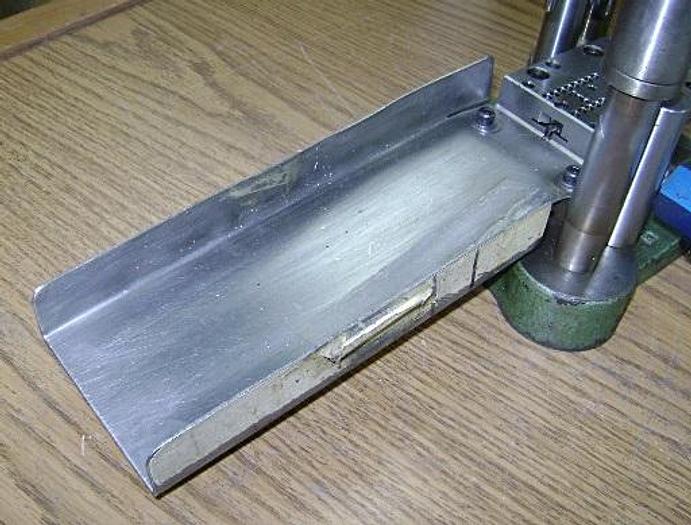 Used 1992-390 Stamping Press Tool and Die Set to make Creole Hinge for Hoop Earring