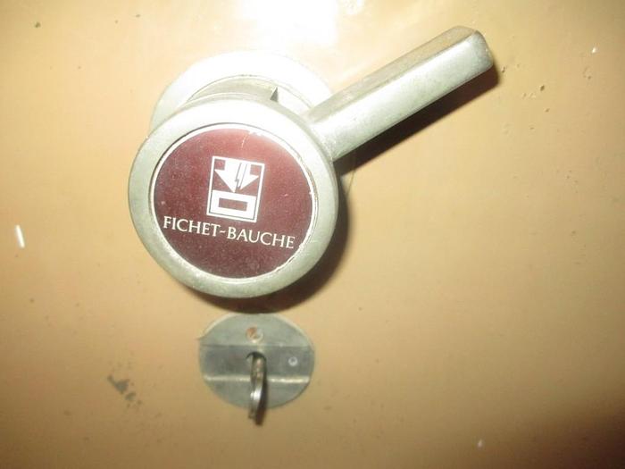 Used 9276-375 Fichet-Bauche Vault Safe with Combination Lock & Key