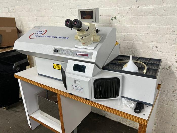 Used 3932-300 ZahnTech Professional Universal Jewelry Laser Welding System Benchtop LWD4 Recently Reworked