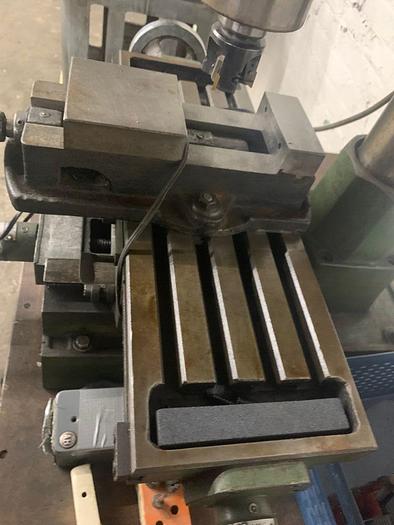 Used 5966-410 ENCO Complex Milling Drilling Machine MODEL RF-30 With Cabinet Stand