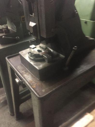 Used 2595-510 Ruesch Type 7-Ton Heavy Duty Foot Stamping Kick Press, Model # 7