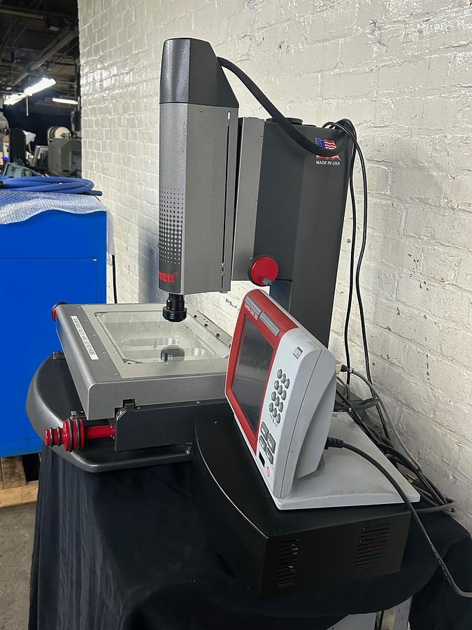 Used Starrett Galileo EZ Vision System with Quadra-Chek QC300 Precision 2D Optical/Video Measurement System