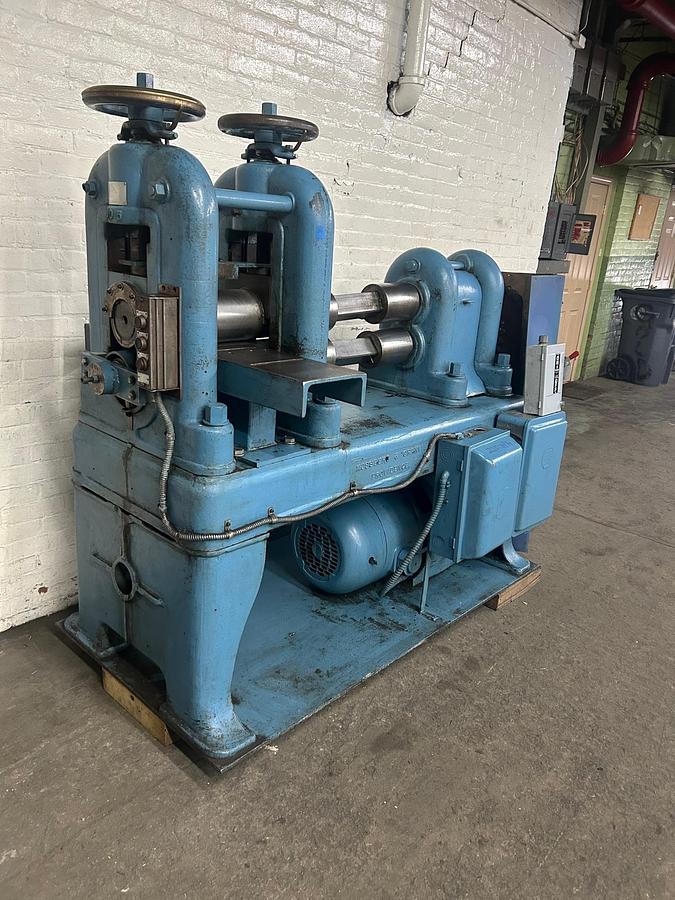 Used Mossberg & Granville 9" x 6" Heavy-Duty Power Industrial Breakdown Rolling Mill No. 5