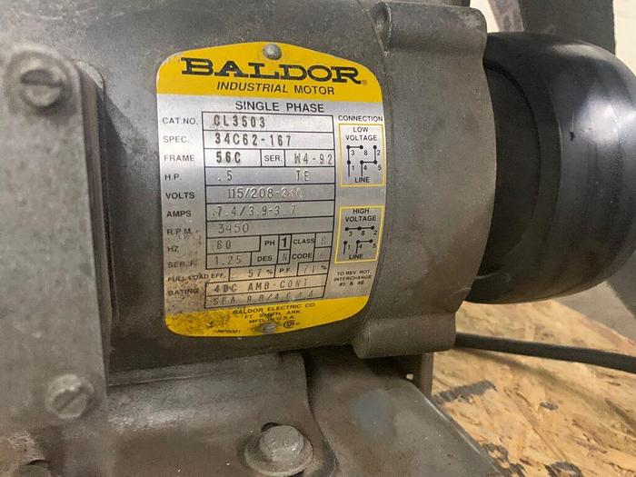 Used 5963-430 Kalamazoo 48″ Long x 2″ Wide Horizontal and Vertical Belt Sanding Machine