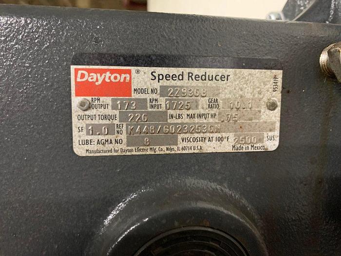 Used 3544-210 Kramer Industries – Dual Compartment Single Barrel Dry Finishing Machine