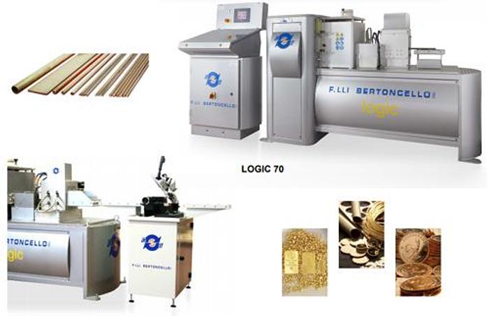 New GOLDPRO® Bertoncello Logic Series Horizontal Continuous Casting Induction Furnaces