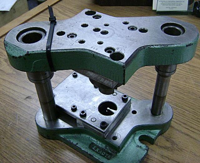 Used 1954-390 STAMPING PRESS TOOL & DIE SET TO MAKE FINDING
