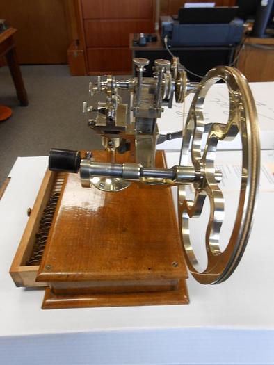 Used 1419-385 Antique Topping Tool/Gearwheel Cutting Machine/Jeweler’s Lathe – Circa 1860