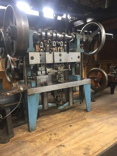 Used 9426-100 Rico Double Cable Chain Machine – Tooled – 22mm wire size with Wire Straightener