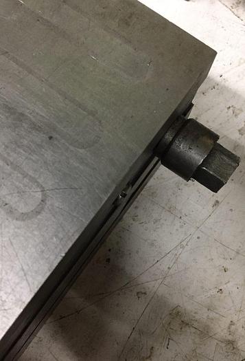 Used 3188-420 6″ x 12″ Standard  Polarity Permanent Magnetic Chuck