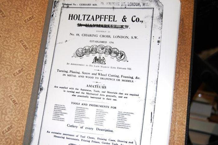 Used 6771-385 Holtzapffel & Company Ornamental Turning Lathe – Accessories