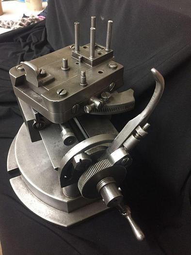 Used 2795-385 RARE ANTIQUE ROSE ENGINE TURNING MACHINE GUILLOCHE RADIUS TOOL SLIDE