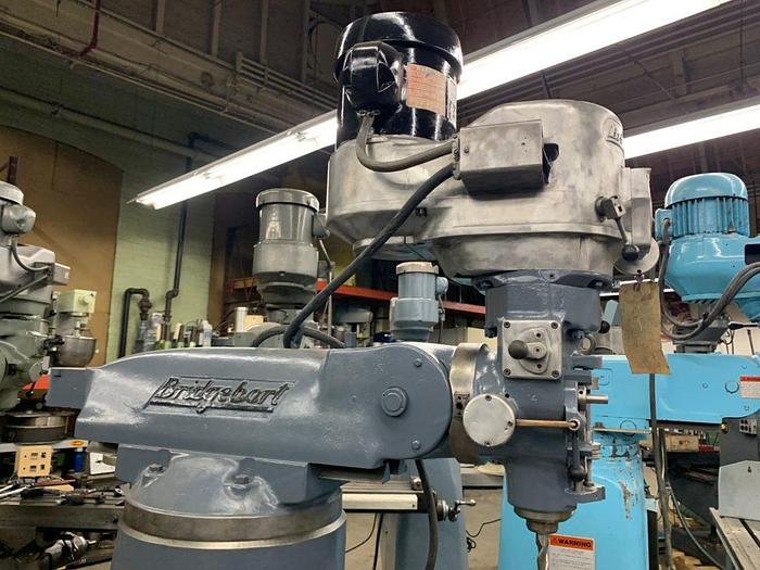 Used 1011-470 Bridgeport 1-1/2 HP Vertical Ram Type Turret Milling Machine, Model BR2J