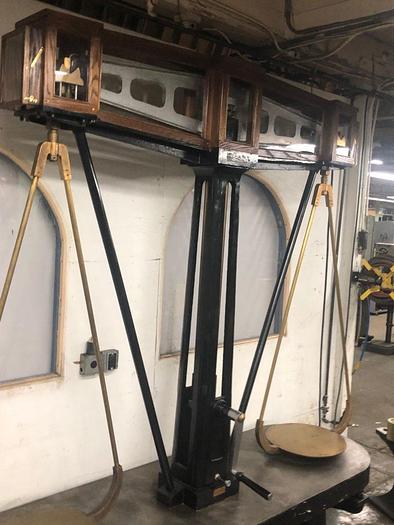 Used 4777-385 Antique US Mint Henry Troemner Type Gold Assay Bullion Balance Beam Scale