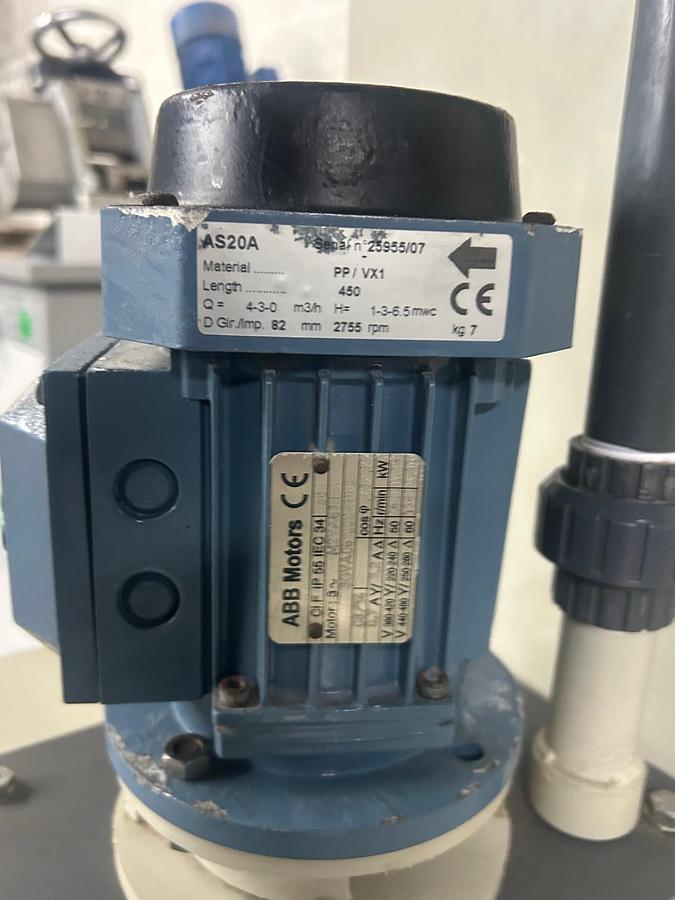 Used Italimpainti Fume Scrubber for Acid Fumes TLF/500 New 2010